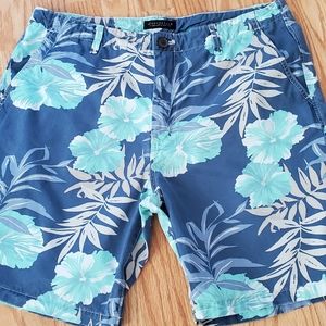 NWOT Aeropostale Tropical Board Shorts